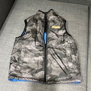 Boys Double Sided Puffer Vest